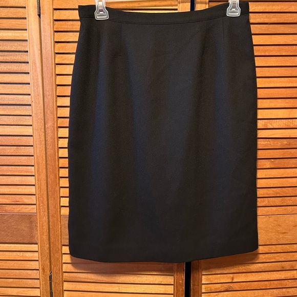 Black Pencil Skirt - Picture 1 of 12